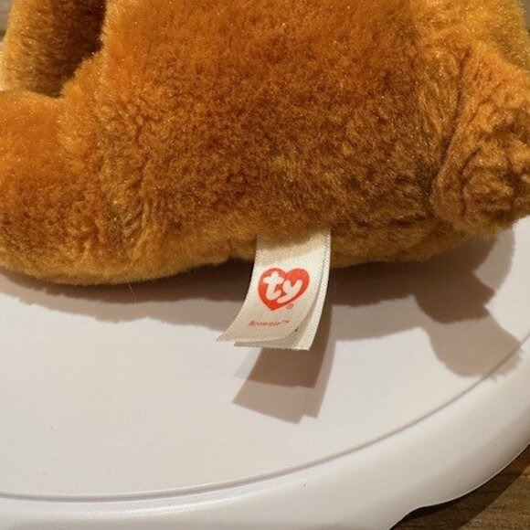 Ty Beanie Babies “Brownie” the Brown Bear Plush Toy 2015 9" - Picture 7 of 9